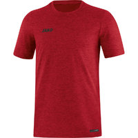 T-Shirt PREMIUM BASIC rot meliert S bis 4XL - Damen 34 bis 44