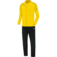 Trainingsanzug CLASSICO Polyester gelb-schwarz 128 bis 4XL