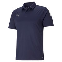 teamLIGA Sideline Polo Shirt navy Größe S bis 3XL