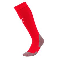 teamLIGA Socks Core Stutzenstümpfe rot-weiß