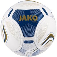 PRESTIGE Spielball Fußball FIFA Quality weiß-navy-gold Größe 5