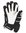 HG Alpha QX4 Handschuhe Junior schwarz