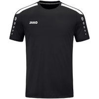 T-Shirt POWER schwarz 116 bis 4XL - Damen 34 bis 44